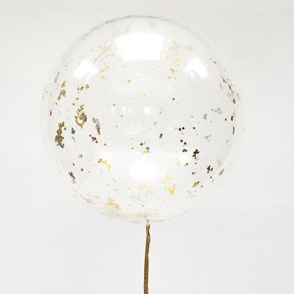Confetti Filled Balloon | Gold & Silver Confetti Balloons UK Pretty Little Party Shop