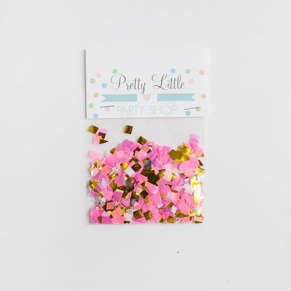 Pink Confetti Sprinkles | Paper Confetti | Wedding Confetti Pretty Little Party Shop