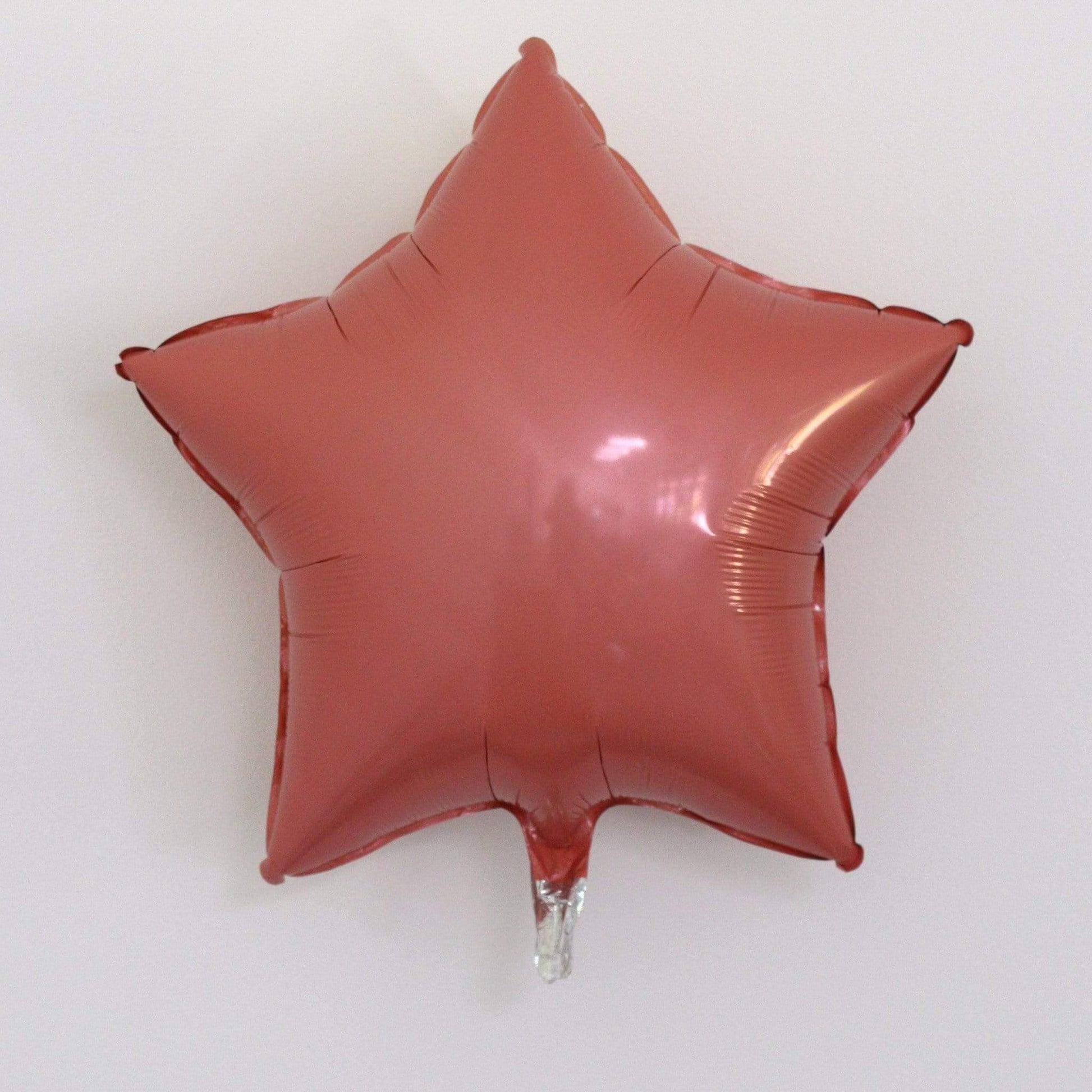 Coral Star Foil Balloons | Helium Balloons | Online Balloonery Qualatex