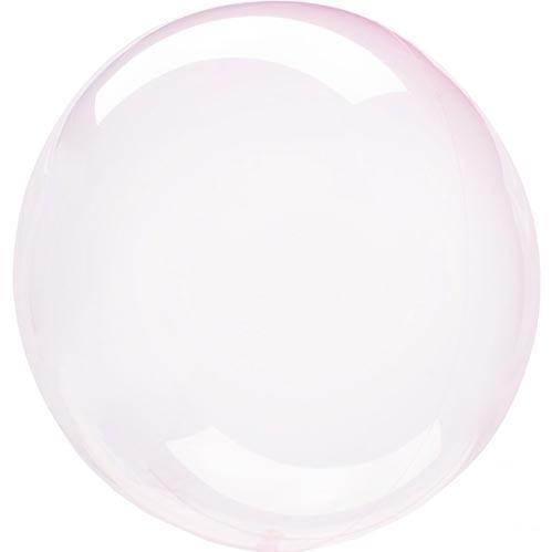 Crystal Clearz Transparent Balloon | Pink Clear Round  Event Balloons Amscan