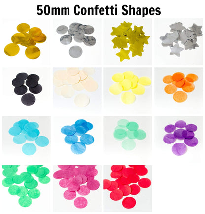 Bespoke Confetti Balloons | Custom Made Confetti Filled Balloons UK Pretty Little Party Shop