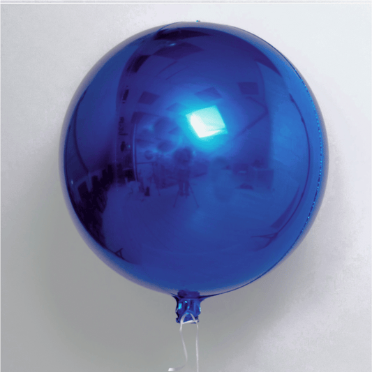 Orb Balloons 16" | Navy Blue Orbz Balloons | Helium Balloons for Event Anagram