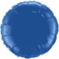 Dark Blue Round Foil Balloon | Helium Balloon | Online Balloonery Qualatex