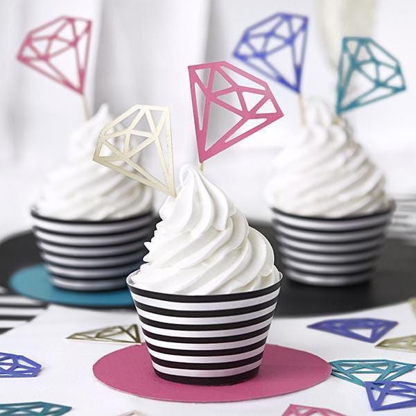 Modern Cake Toppers | Colourful Cake decorations | Online Party Shop Party Deco