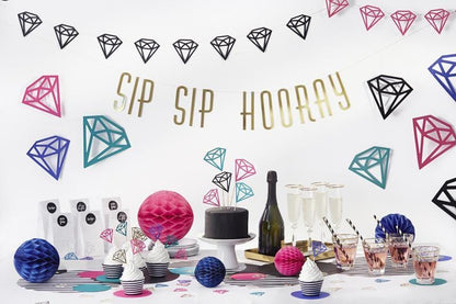 Modern Cake Toppers | Colourful Cake decorations | Online Party Shop Party Deco