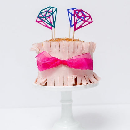 Modern Cake Toppers | Colourful Cake decorations | Online Party Shop Party Deco