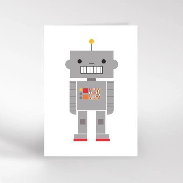 Dicky Bird Card - Robot | Birthday Cards UK Dicky Bird