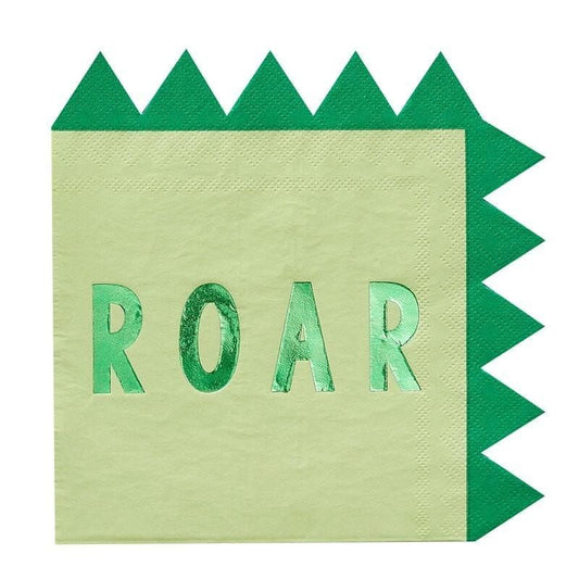Dinosaur Party Napkins | Dinosaur Party Supplies & Decoration Ginger Ray