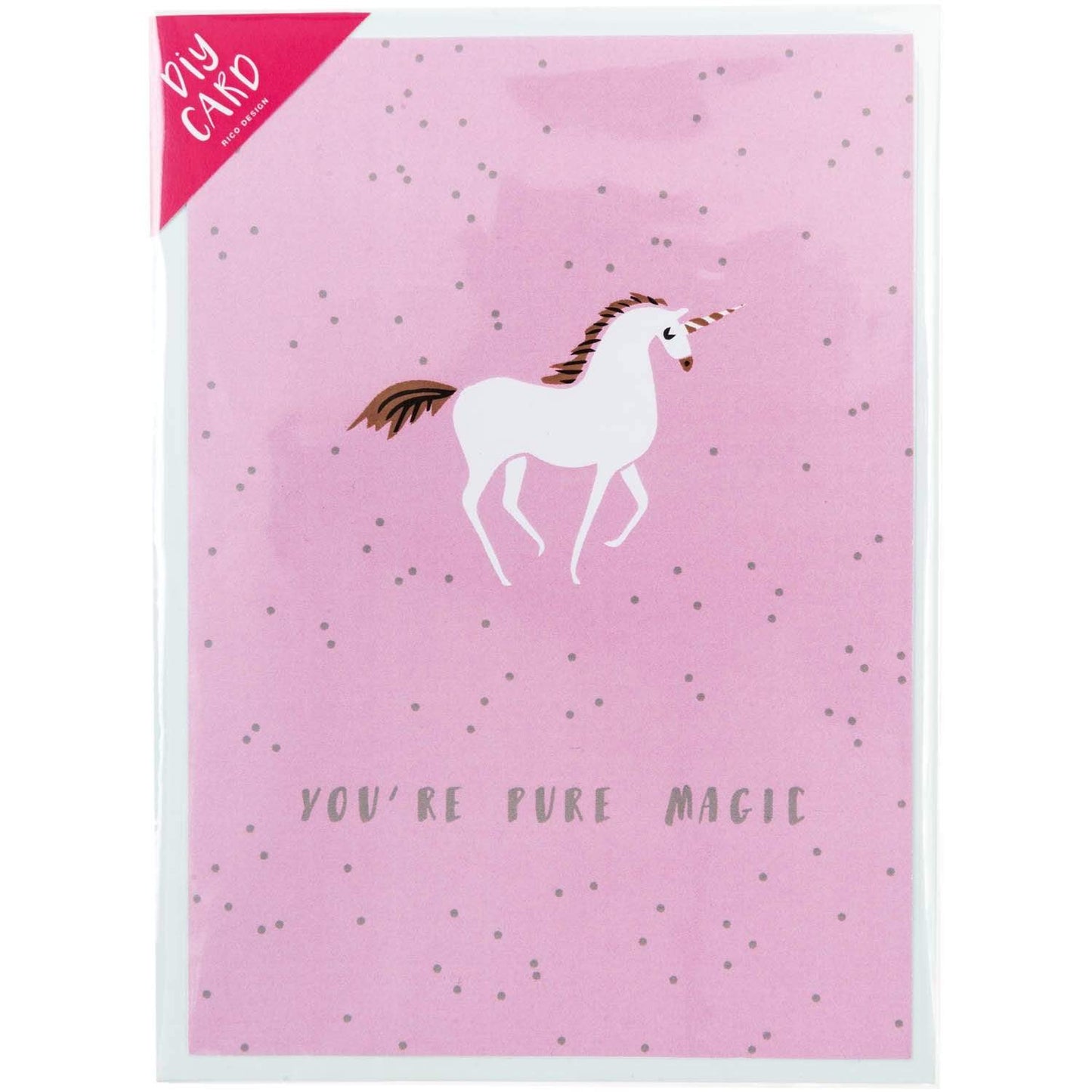 DIY Birthday Card - Magical Unicorn | Birthday Cards Online UK Rico Design