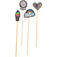 Rainbow Drink Stirrers - Cocktail Mix (24 pieces) YEY! Lets Party