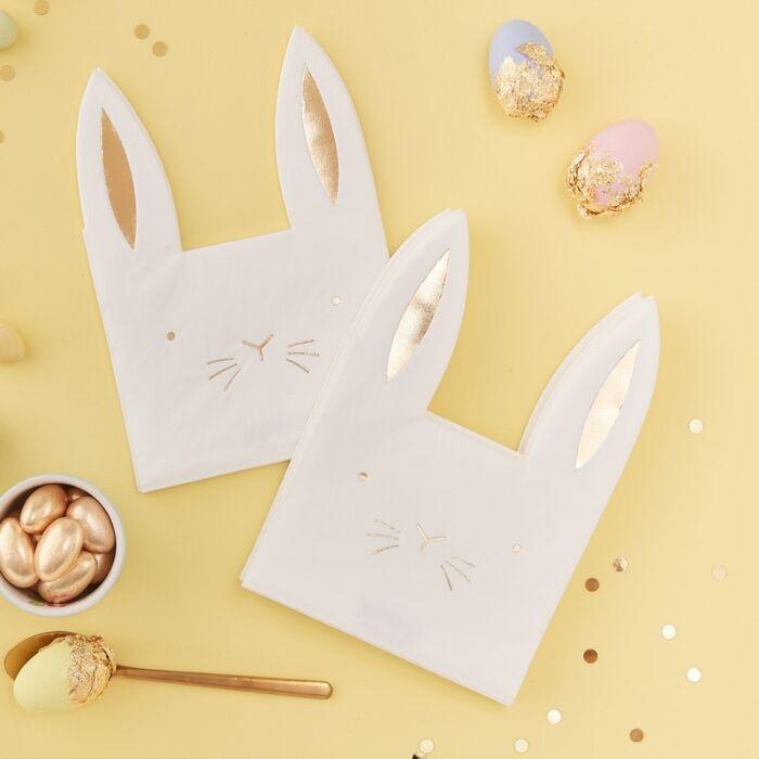 Easter Bunny Napkins | Easter Party Supplies | Spring Parties Ginger Ray