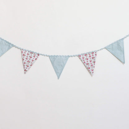 Floral Fabric Bunting - Vintage Tea Party - Pretty Little Party Shop Talking Tables