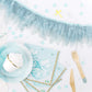 Blue Feather Garland | Feather Party Supplies UK Party Deco