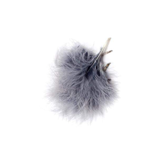 Feathers Grey | Feathers for balloons | Craft Supplies Santex