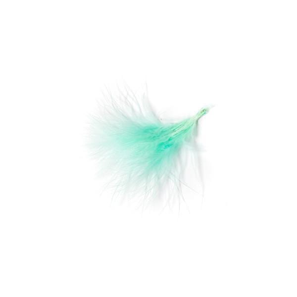 Feathers Mint | Feathers for balloons | Craft Supplies Santex