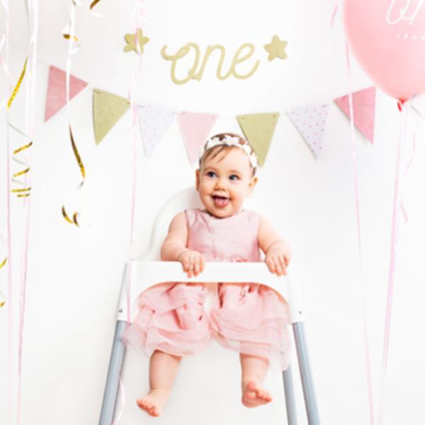 First Birthday Banner | 1st Birthday Decorations UK Party Deco