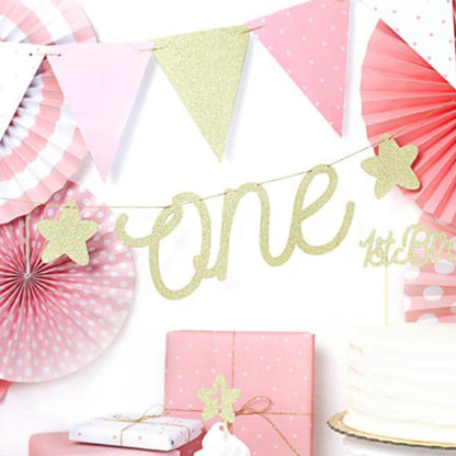 First Birthday Banner | 1st Birthday Decorations UK Party Deco