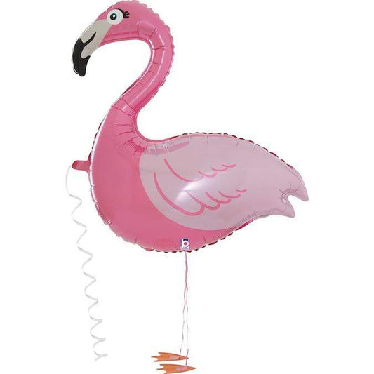 Flamingo Friends Walker Balloon | Flamingo Balloon UK Betallic