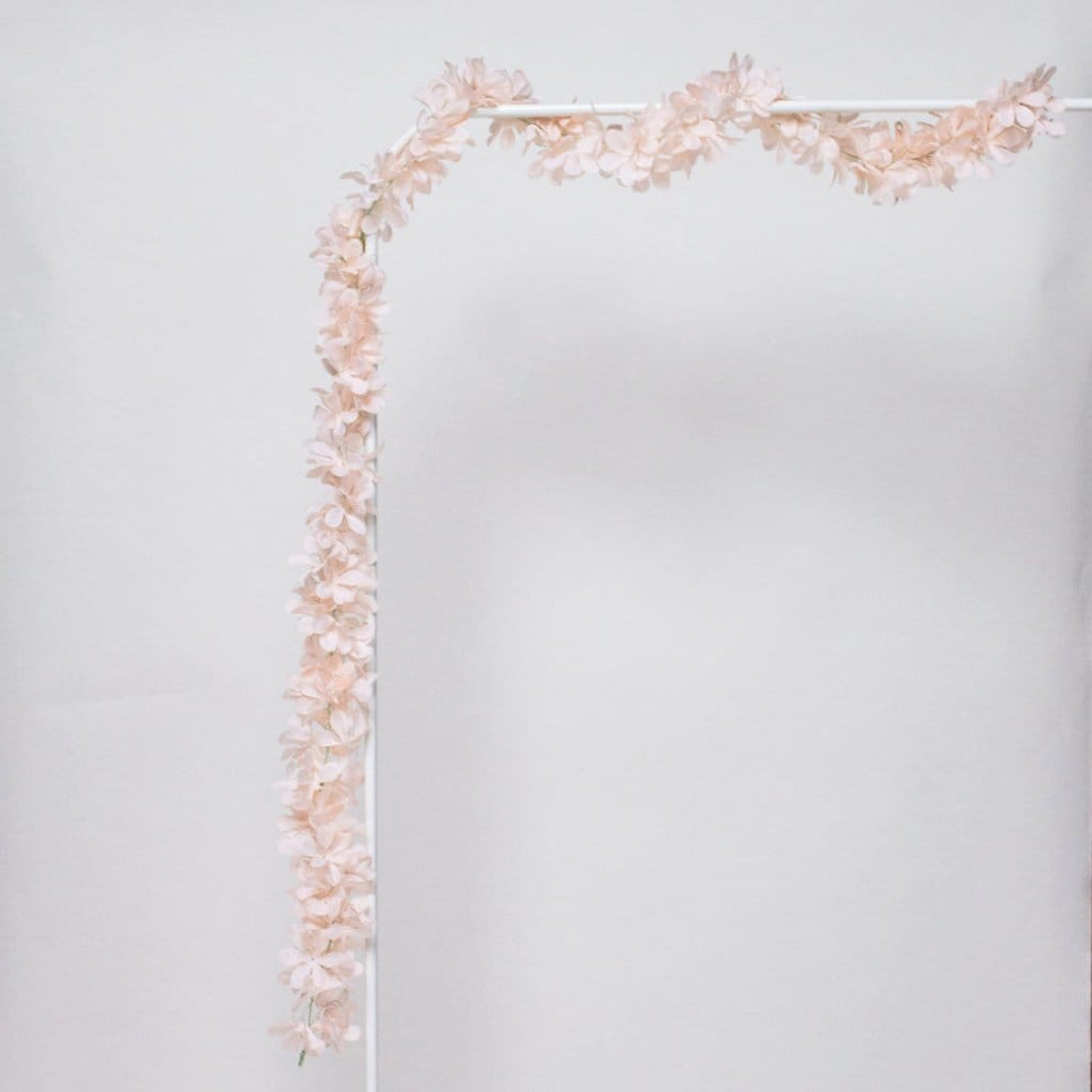 Flower Garlands Peach Artificial Flowers & Foliage for Parties