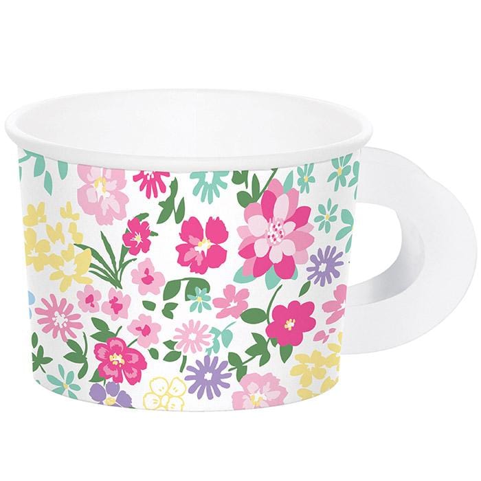 Floral Treat Cups | Ice Cream Party | Childrens Stylish Party Supplies Creative Converting