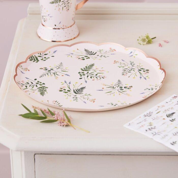 Afternoon Tea Party Paper Plates by Ginger Ray Ginger Ray