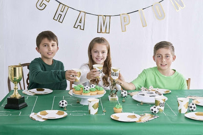 Football Pitch Tablecover Tablecloth | Football Party Supplies UK Talking Tables