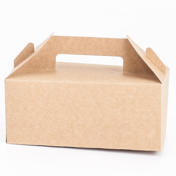 Large Gable Boxes 6 pack Kraft or White