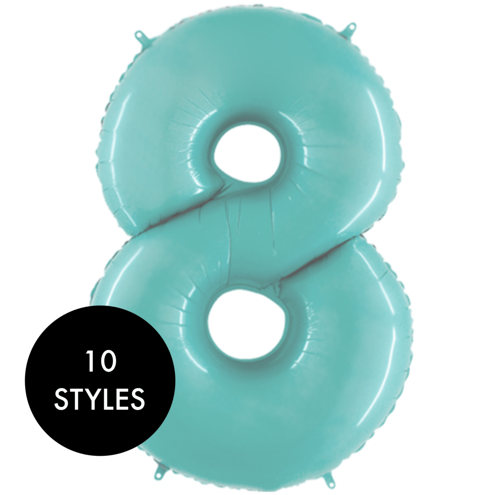 Big helium hot sale number balloons