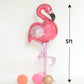 Giant Flamingo Balloon 5ft | Tropical flamingo Balloons |  Betallic