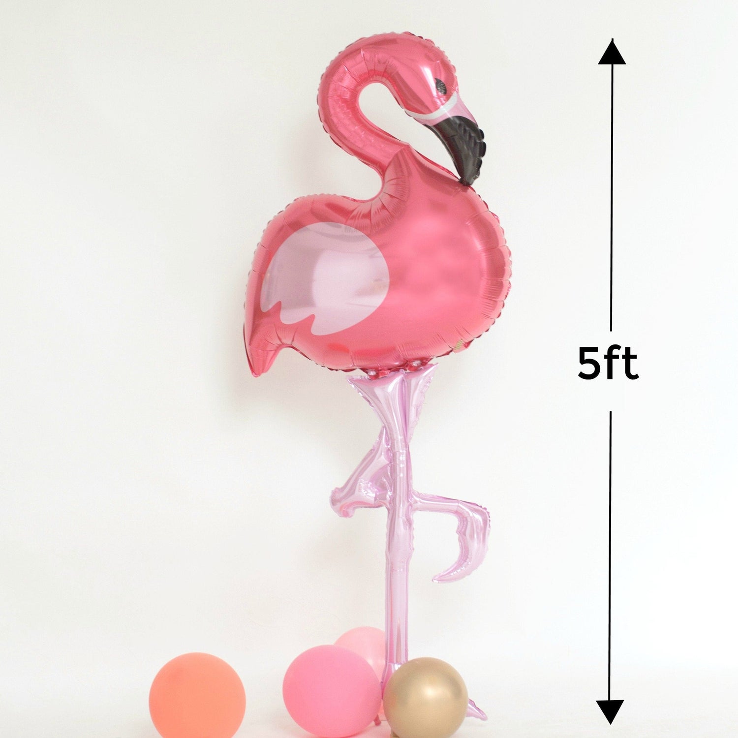 Giant Flamingo Balloon 5ft | Tropical flamingo Balloons |  Betallic