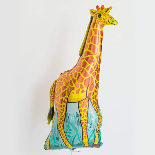Giant Giraffe Balloon | Big Foil Shape Balloon | Animal Helium Balloon Flexmetal