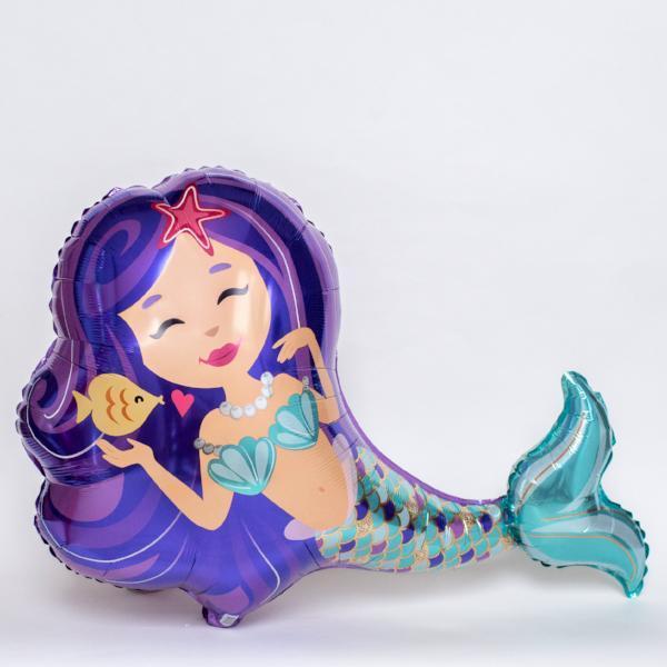 Mermaid Balloon | Little Mermaid Giant Balloon | Foil Balloon Shapes Anagram