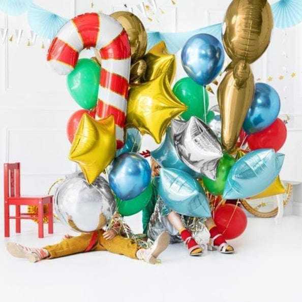 Giant Candy Cane Balloon | Foil Helium | Christmas Balloons Party Deco