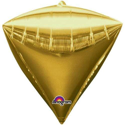 Gold Diamondz Balloons 16" | Event Balloons UK | helium Balloons Anagram