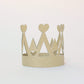 Gold Party Crown | Kids Party Hats | Princess Party Supplies UK Party Deco