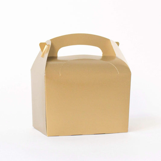 Gold Party Lunch Boxes | Party Boxes & Party Food Ideas Online UK Oaktree UK