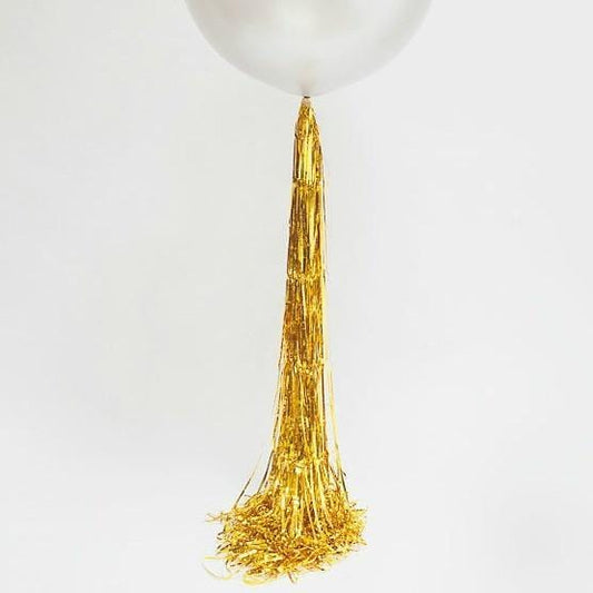 Gold Foil Door Curtain | Balloon Tassel Fringe | Unique Party Decor Party Deco