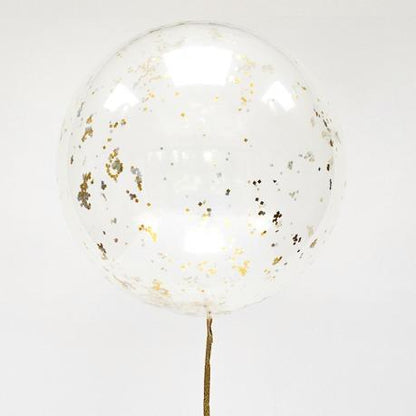 Confetti Filled Balloons | Gold Confetti Balloons UK Pretty Little Party Shop