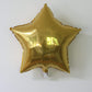 Gold Star Foil Balloons | Helium Balloons | Online Balloonery Qualatex