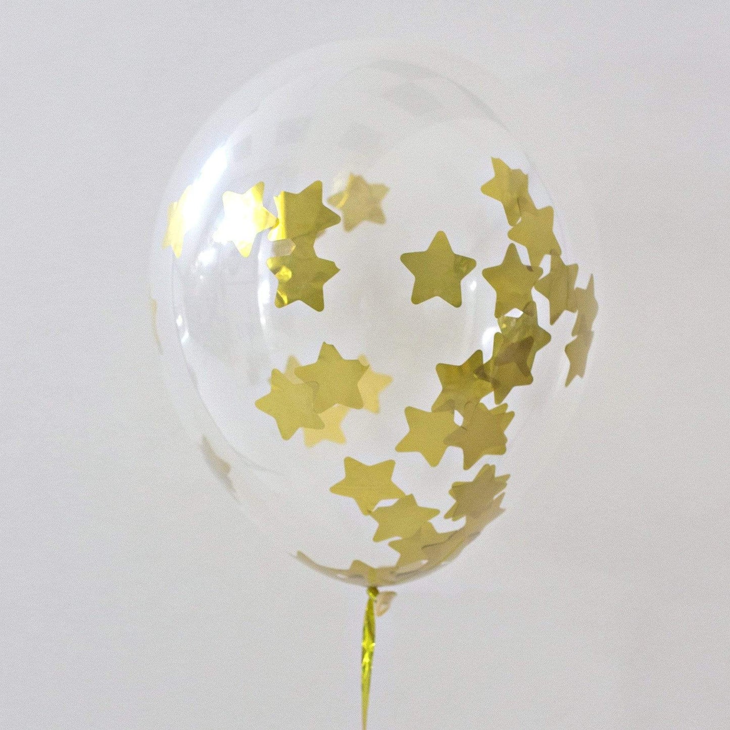 Star Confetti Filled Balloon | Gold Confetti Balloon | Online Balloons Pretty Little Party Shop