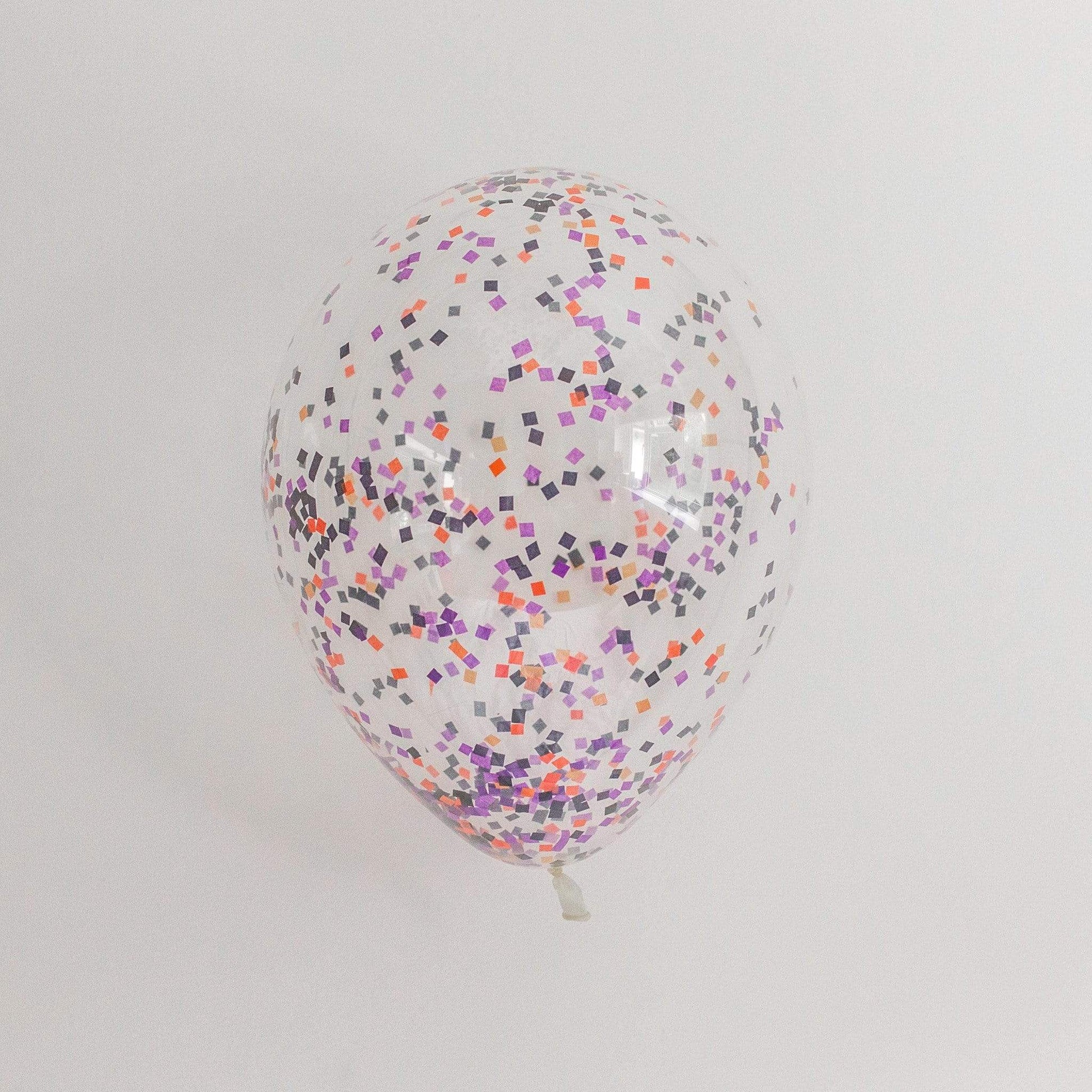 Confetti Balloons | Halloween Sprinkle Confetti Filled Balloons Pretty Little Party Shop