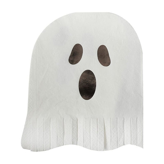 Halloween Party Tableware | Ghost Serviette Napkins UK Ginger Ray