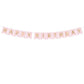 Pink Happy Birthday Banner | Birthday Party Supplies UK Party Deco