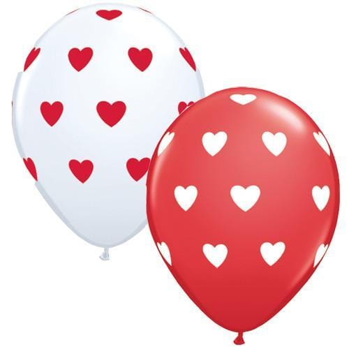 Love Heart Balloons | Valentines Balloons | Online Balloonery Qualatex