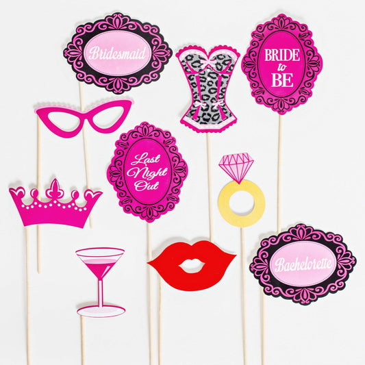 Hen Party Photo Props | Party Props | Photo Booth Accessories Creative Converting