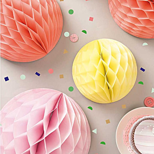 Paper Honeycomb Decorations | The Best Paper Honeycomb Balls YEY! Lets Party