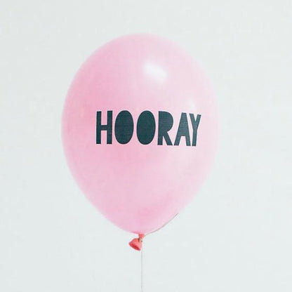 Hooray Balloons Pink | Boutique Balloons | Online Balloonery Pretty Little Party Shop