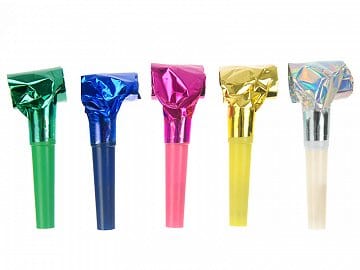 Colourful Party Blowers | Party Noisemakers | Pretty Little Party Shop