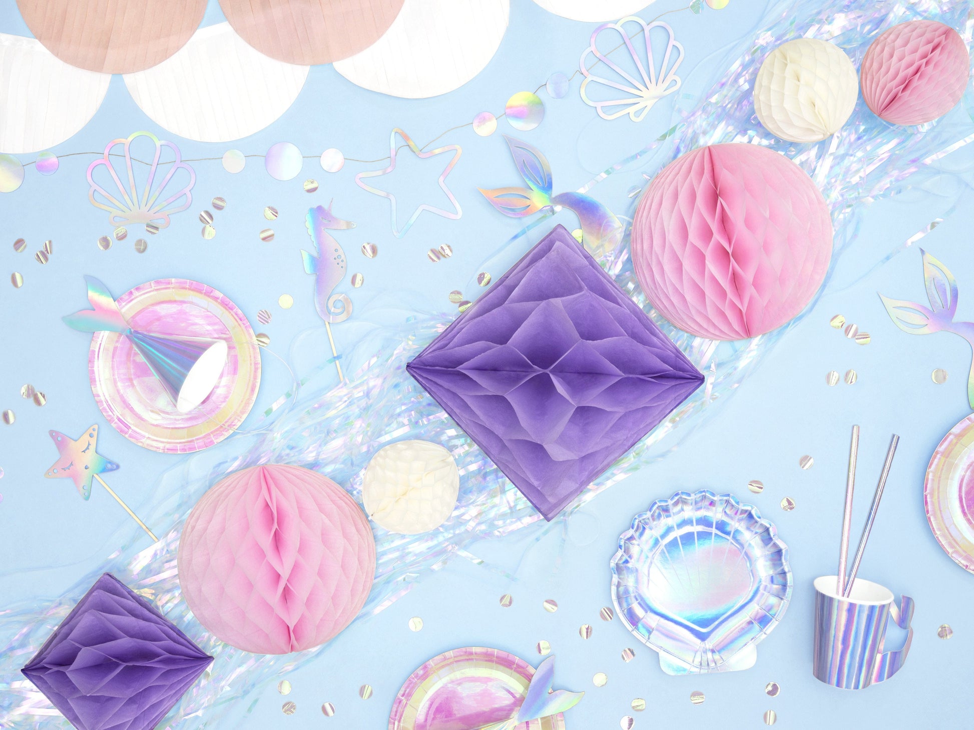 Iridescent Confetti | Unicrorn Confetti | Pretty Little Party Shop Party Deco