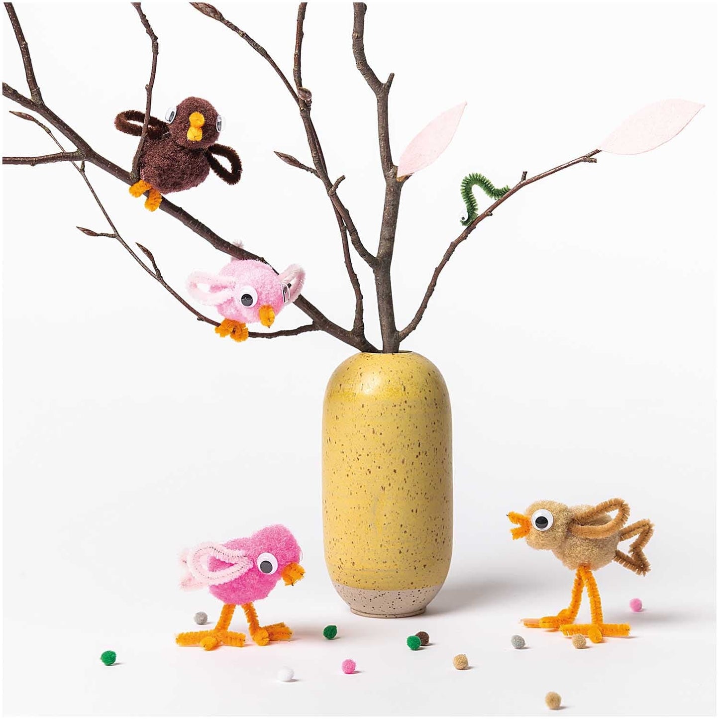 Kids Craft Kit - Animals | Stay at Home Kids Craft Set Rico Design GMBH & Co